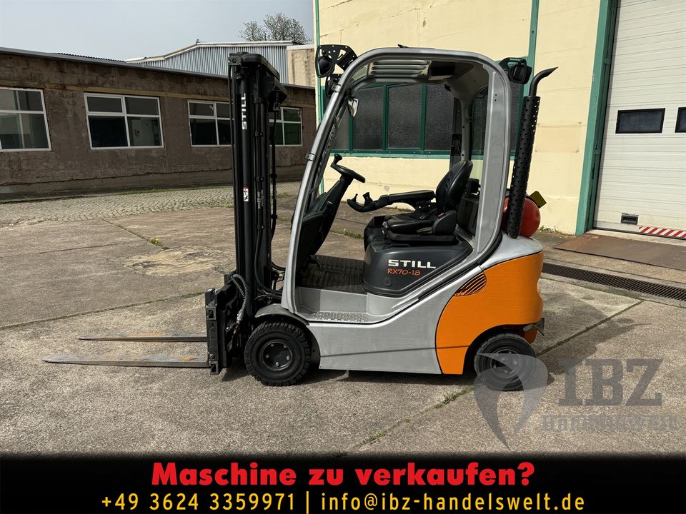 Still Gabelstapler Stapler RX 70-18T RX70 1800kg 2t Gas Kaup 2017 in Ohrdruf