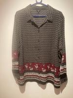 Damenbluse schwarz mit Muster - Größe 52 - 6384 Bayern - Kemmern Vorschau