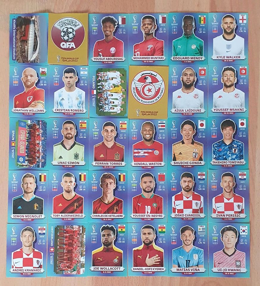 WM 2022 Sticker in Burgdorf