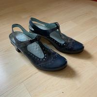 Pumps Wolky Leder 41 blau Nordrhein-Westfalen - Krefeld Vorschau