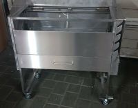 810 X 410 Profi Edelstahlgrill ,Holzkohlegrill,Mangal Ein für All Bielefeld - Milse Vorschau