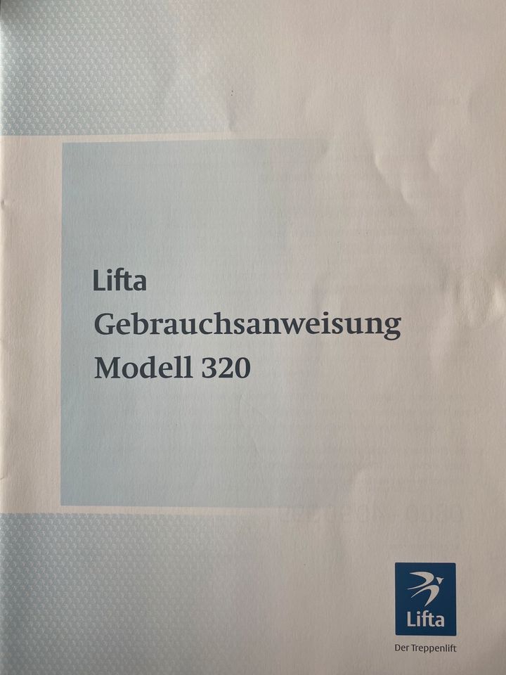 Treppenlift außen - Liftstar Modell 320 in Bergen an der Dumme