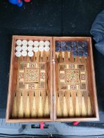 Holz Backgamon Spiel Handarbeit (Unikat) Nordrhein-Westfalen - Oberhausen Vorschau