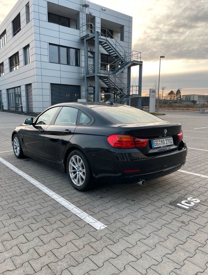 BMW 418d Gran Coupé  Automatik Schwarz in Frankfurt am Main