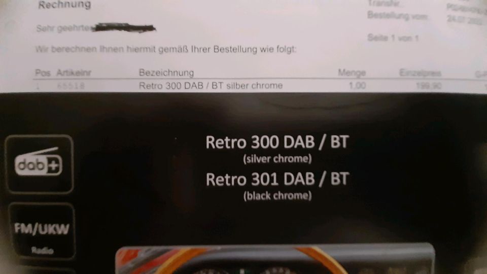 Dietz Retro Radio300DAB/BT, DAB+, BT, MP3, USB, RDS Chrom in Berlin