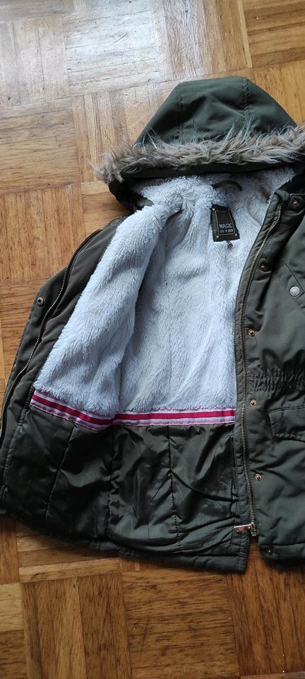 Winterjacke, Parka Gr. 128 in Burkardroth