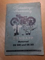 Bedienungsanleitung Zündapp DB 200 / 201 von 1950 Nordrhein-Westfalen - Siegburg Vorschau