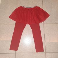 EMP Leggings mit Rock glitzer rot Gr. 116 Thüringen - Arnstadt Vorschau