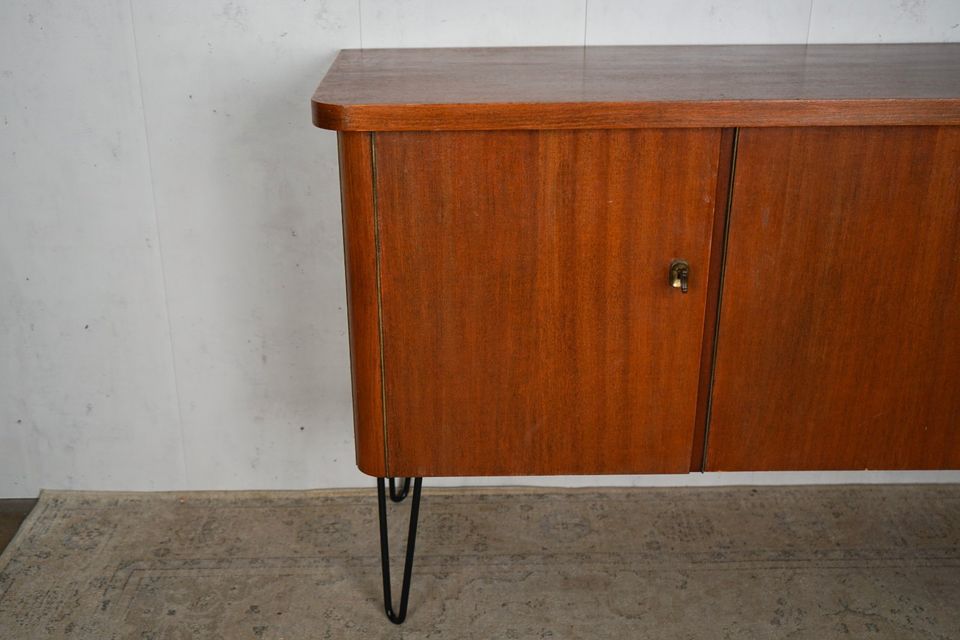 Teak Sideboard Kommode Anrichte Dänisch Vintage 60er Mid Century in Hamburg