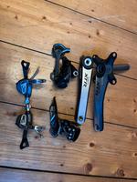 Shimano XTR 3x9 Schaltgruppe Retro Yeti Nordrhein-Westfalen - Lennestadt Vorschau