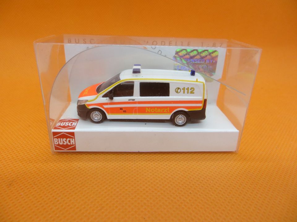 Busch 1:87  51135  MB Vito  NOTARZT  Kreis Heinsberg in Günzburg