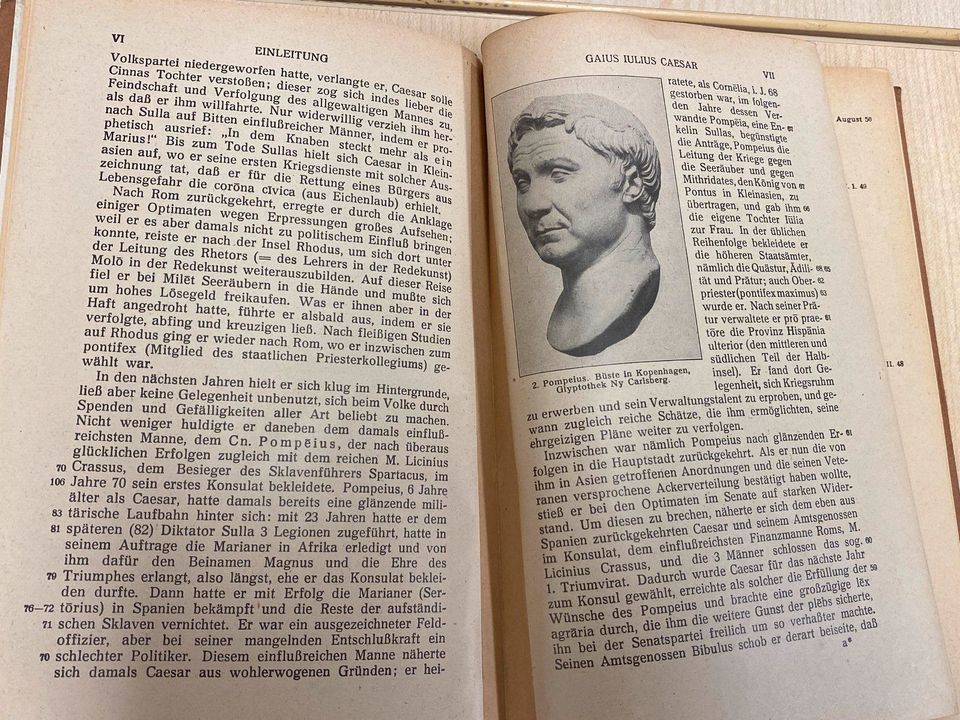 ⭐1936 CÄSAR Gallischer Krieg Bello Gallico Teubner⭐ in Werne