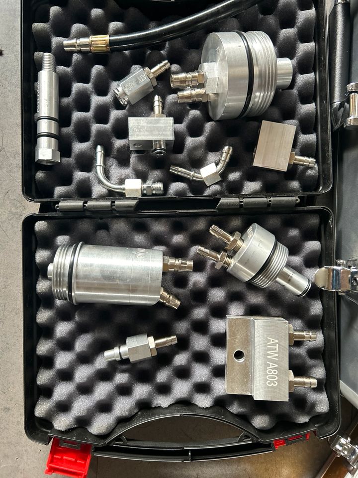 Getriebespülgerät Adapter  ATF90AD Set A01 bis A832 neu unbenutzt in Moormerland