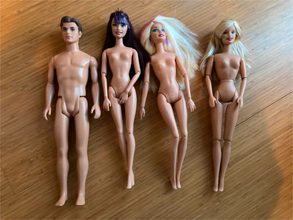 Viele verschiedene Barbies in Bernried Niederbay