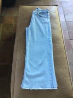 Damen Culotte Jeans Gr. 36 hellblau Nordfriesland - Tating Vorschau