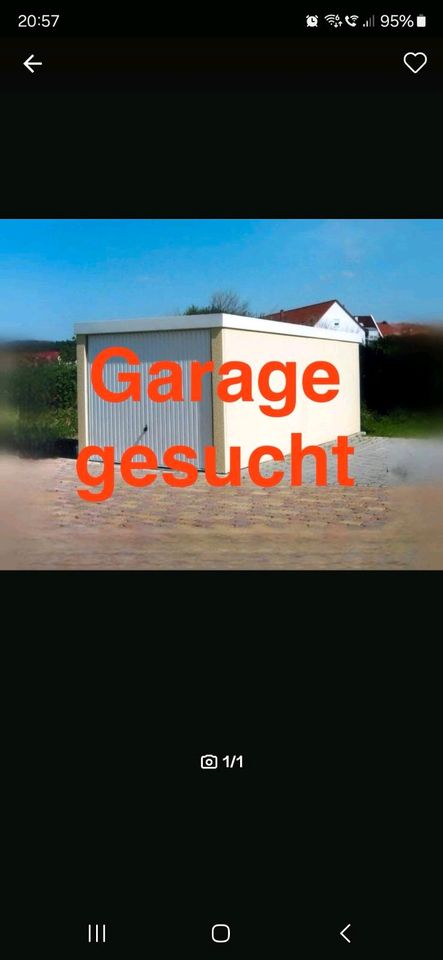 Suche Garage in Sindorf in Düren