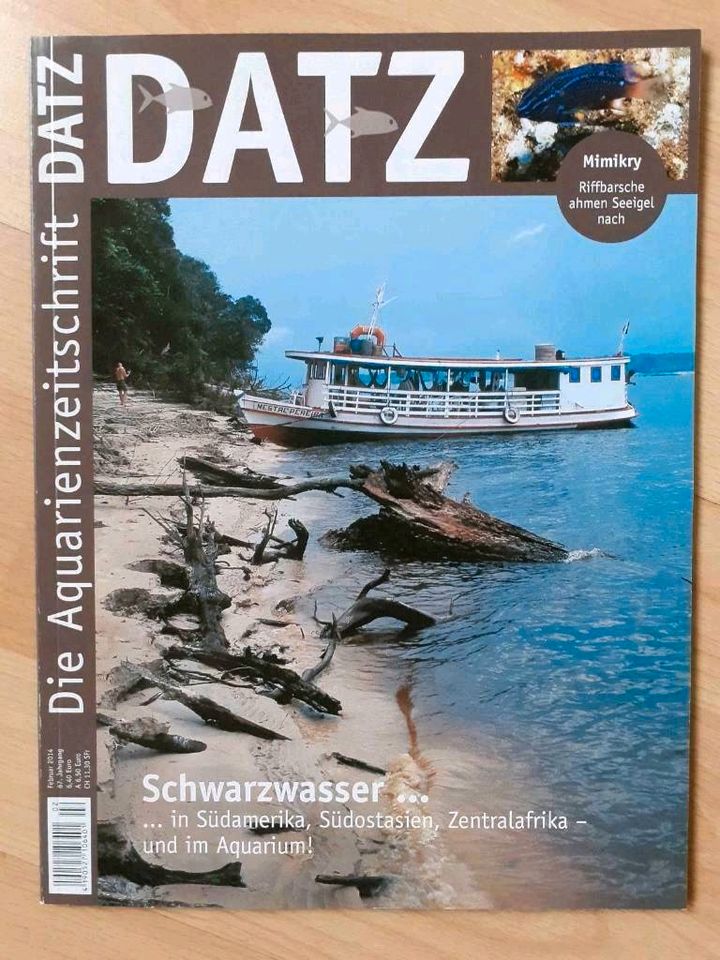 Zeitschrift DATZ - Die Aquarienzeitschrift Jahrgang 2014 in Zell unter Aichelberg