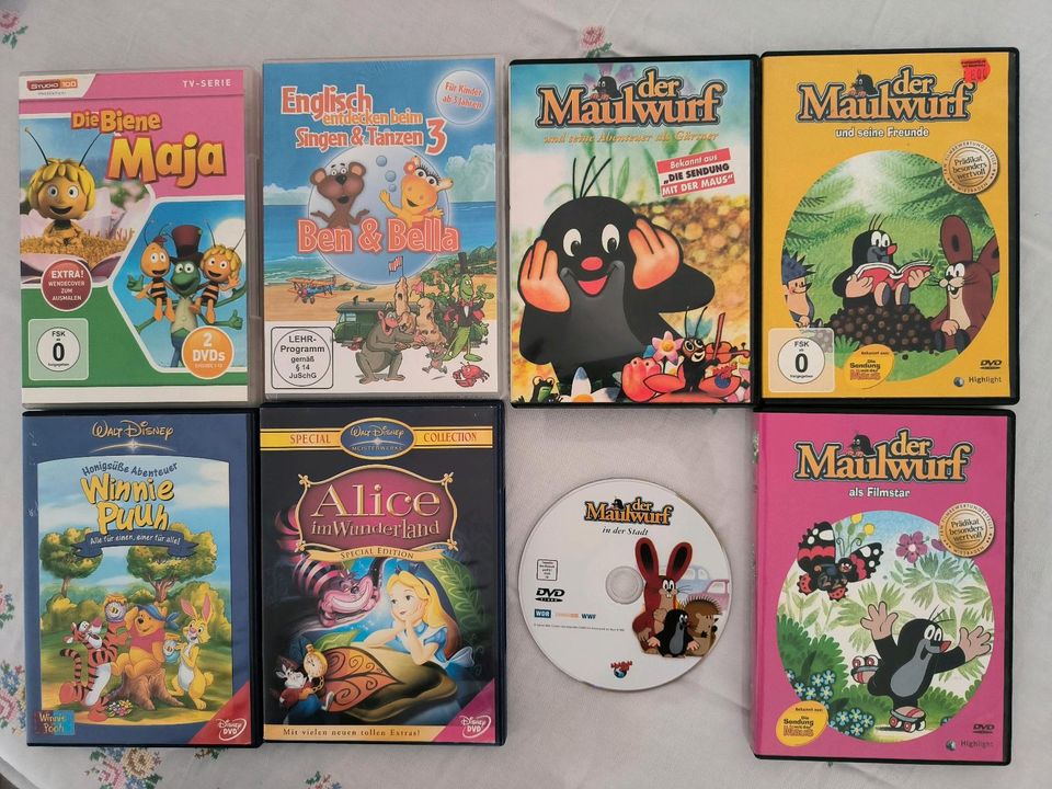 DVD Set, Maulwurf, Biene Maja, Winnie Puuh etc. in Bremen