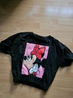 Minnie Mouse kurzarm pullover Sweatshirt Shirt 158 164 schwarz Brandenburg - Zossen Vorschau