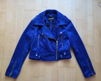 TALLY WEIJL Lederjacke / Bikerjacke blau - Gr. 34 Hessen - Fritzlar Vorschau