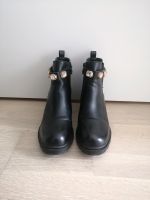 Damenstiefeletten schwarz mit Steinen, Gr. 39 Bayern - Augsburg Vorschau