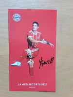 Handsignierte Autogrammkarte James Rodriguez FC Bayern Bayern - Tutzing Vorschau