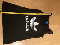 Original Adidas Top in schwarz für Damen mit Logoprint in XS Frankfurt am Main - Westend Vorschau