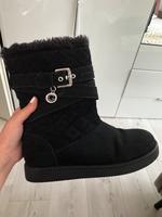 Original Guess Faux Fur Buckle Rhinestone Charm Ankle Boots München - Thalk.Obersendl.-Forsten-Fürstenr.-Solln Vorschau