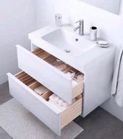Waschbecken mit Waschbeckenunterschrank Ikea Nordrhein-Westfalen - Lüdenscheid Vorschau