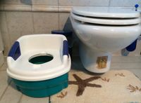 KinderToilette Pipitopf Lerntopf Toilettentrainer grün/weiß Berlin - Wilmersdorf Vorschau