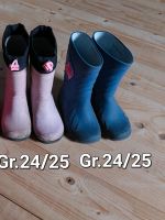 Gummistiefel ungefüttert Gr. 24 25 lila blau Thüringen - Bad Sulza Vorschau