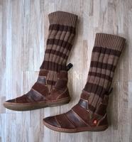 ART Stiefel Boots Strickschaft Damen - Neuwertig - 36 - braun Nordrhein-Westfalen - Neuss Vorschau