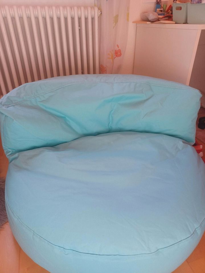 Sitzsack mit Lehne in Ostrach