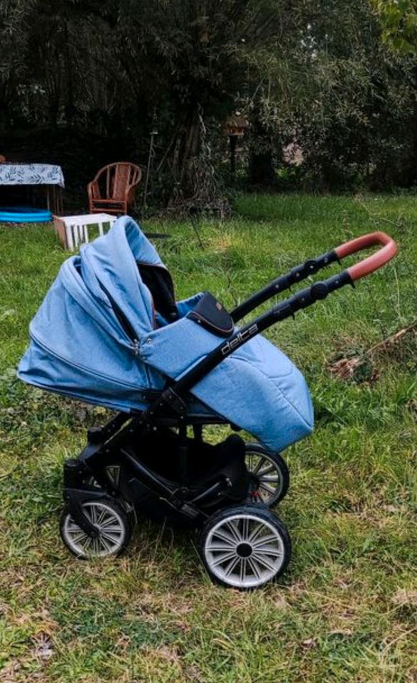 Kinderwagen Karre 3in1 Abc in Kalefeld