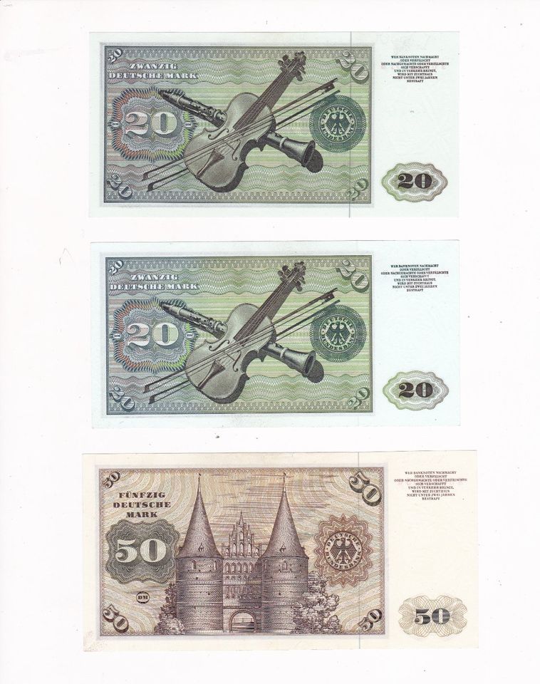 Sammelauflösung Banknoten 1960-2002 siehe Text in Berlin