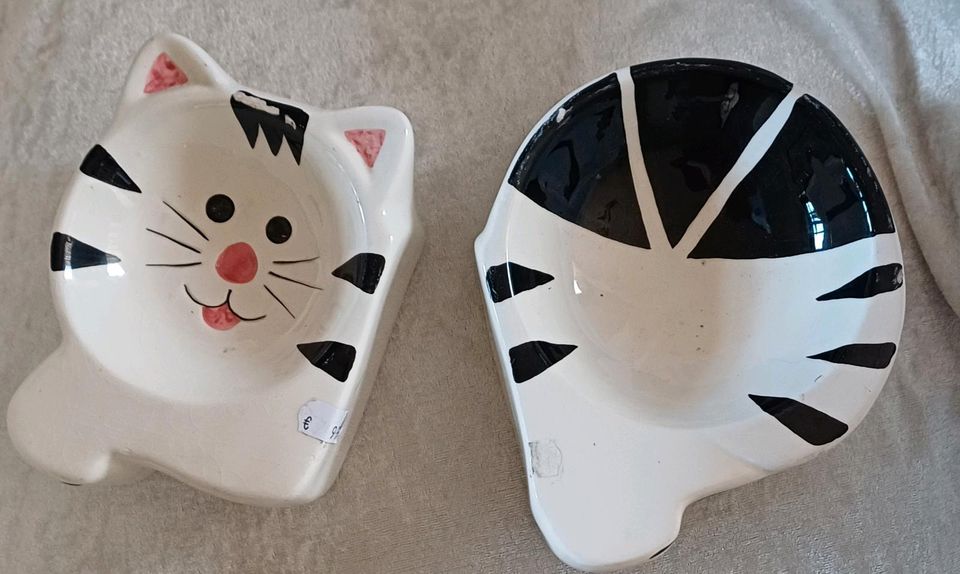 Katzennapf Keramik 2-teilig reg.€19,90 in Bocholt