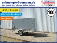 Koch U7 Planenanhänger PKW Alu Tieflader 300x150x150cm 750kg Neu Nordrhein-Westfalen - Bocholt Vorschau