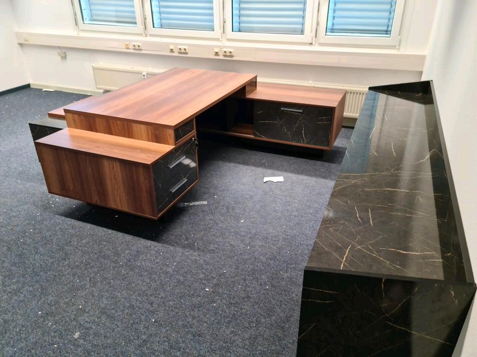 PALMIRA Büromöbel Tisch Schrank Büro Komplett Set Design Möbel in Glinde