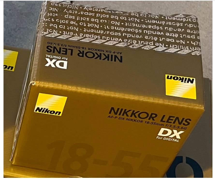 Nikon AF-P DX NIKKOR 18-55 mm F3.5-5.6 G55 mm Objektiv in Bad Zwesten
