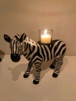 Party Lite - Kerzenhalter Zebra mit Glas Hessen - Schöneck Vorschau