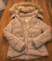 Winterjacke Zara dick gefüttert Gr.XS beige Bayern - Mömlingen Vorschau