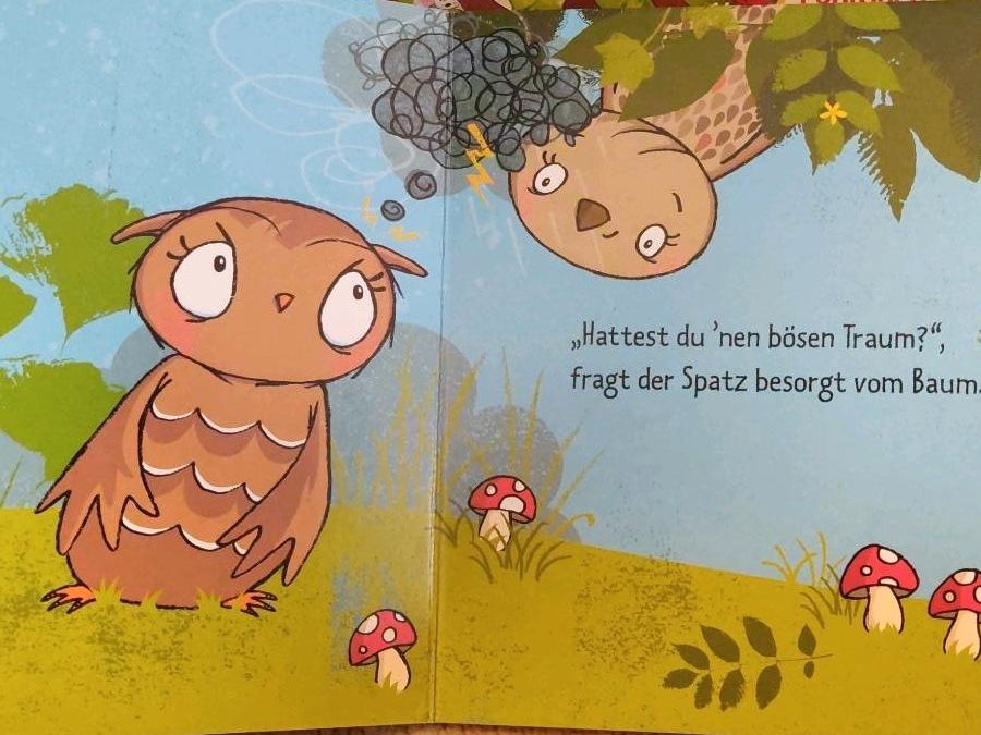 Kinderbuch "Die kleine Eule hat schlechte Laune" in Delbrück
