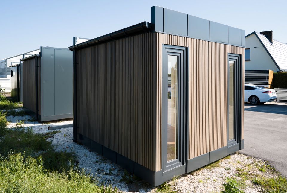 Container Bürocontainer Wohnung Mini-Haus Gartenhaus Tiny House PE2 in Kassel