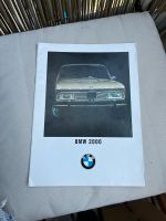 BMW 2000 Broschüre Katalog Prospekt Friedrichshain-Kreuzberg - Friedrichshain Vorschau