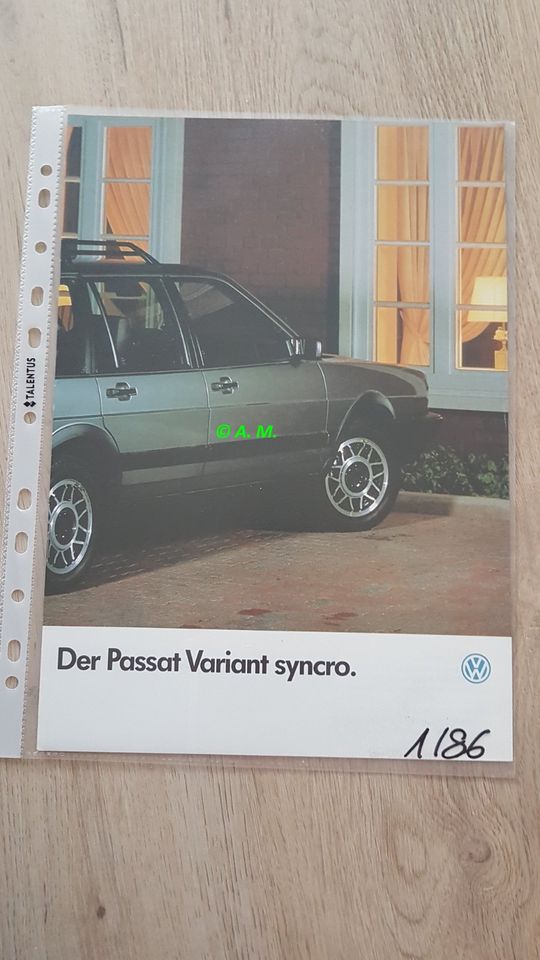 VW Passat 32b B2 Variant Syncro GT Carat Touring Country in Ennigerloh