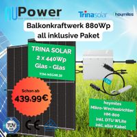 PV Balkonkraftwerk 880Wp Solar Anlage TrinaSolar all inklusive Nordrhein-Westfalen - Eschweiler Vorschau