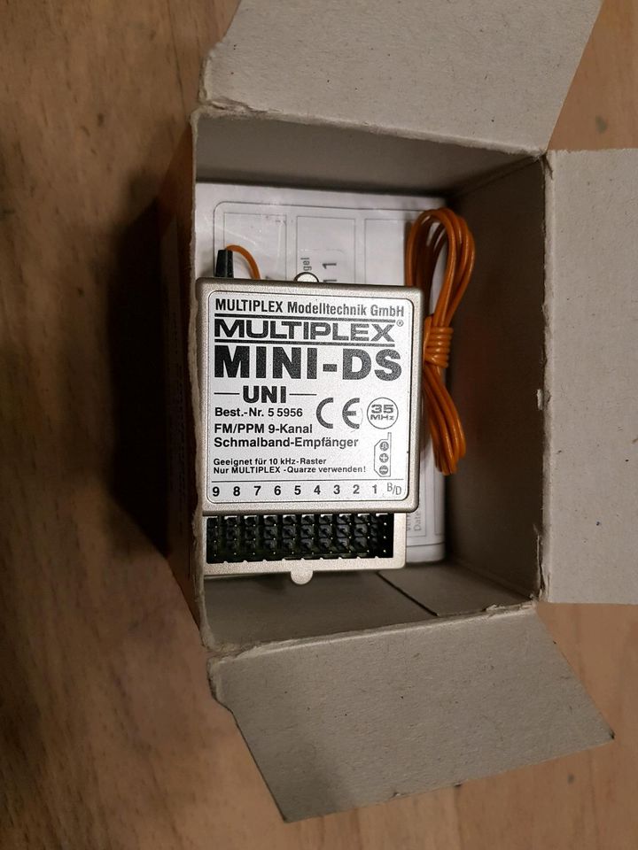 Mutiplex Empfänger Mini DS Uni 35 MHz B in Wernau