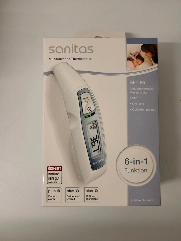 Sanitas Thermometer für Stirn oder Ohr neu digital in Greiz