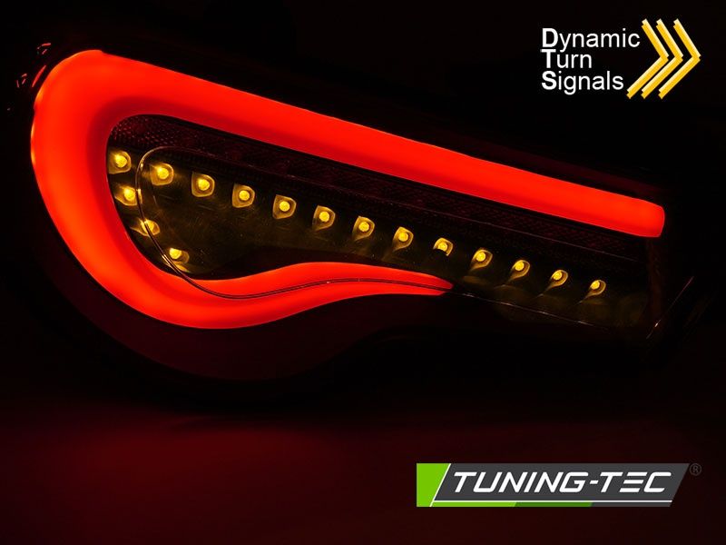 LED Lightbar Rückleuchten für Toyota GT86 12-21 Schwarz/Carbon in Werneuchen