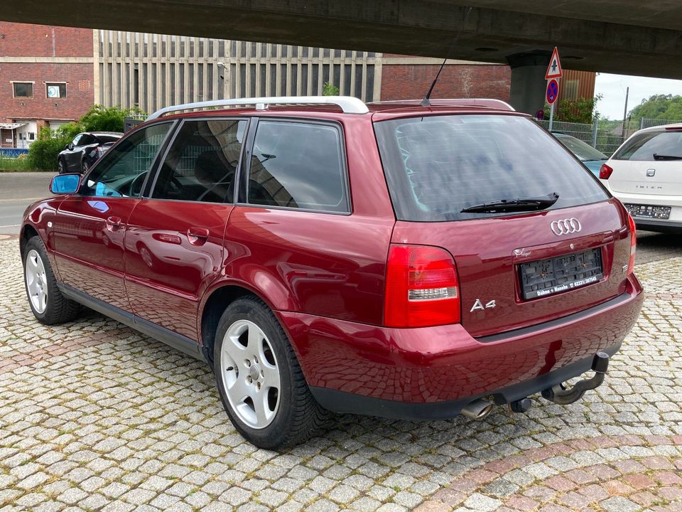 Audi A4 B5 Avant 1.6 Facelift ESP Sitzheizung AHK ALU in Herborn